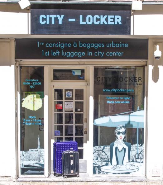 Vos bagages en sécurité à Paris : CITY LOCKER